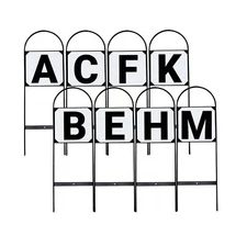 Equi-Essentials Dressage Metal Stake Markers | Equestrian Sport Durable 27" H...