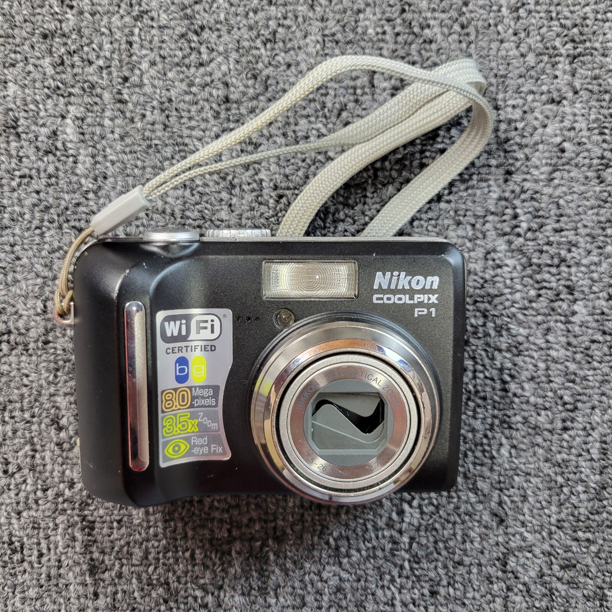 Nikon Coolpix P1 Point & Shoot 8.0MP Digital Camera WiFi 3.5 Nikon Coolpix P1 Point & Shoot 8.0MP Digital Camera WiFi 3.5