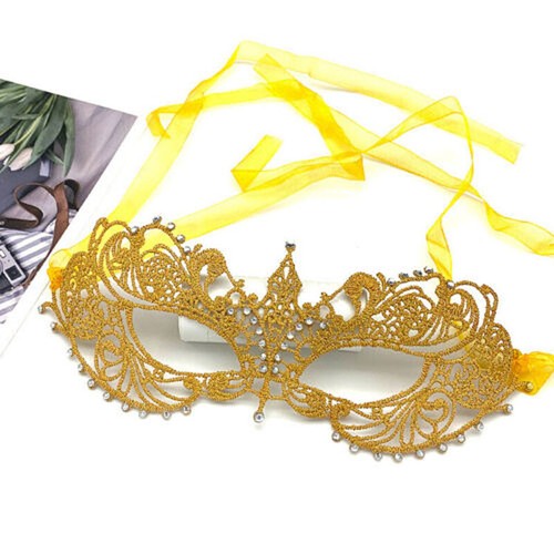 Masquerade Party Eye Mask Gothic Ball Dance Masks Fancy Dress Costume Accessory - Picture 9 of 17