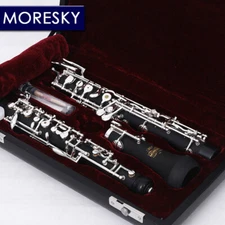 MORESKY C Key Oboe Semi-automatic Style Plated Silver Fully automatic Oboe S6