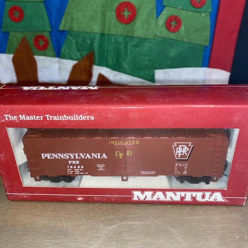 HO Mantua Heavyweight Pennsylvania 40' frigorífico lado acero Rd # 19499 | Zustand: New