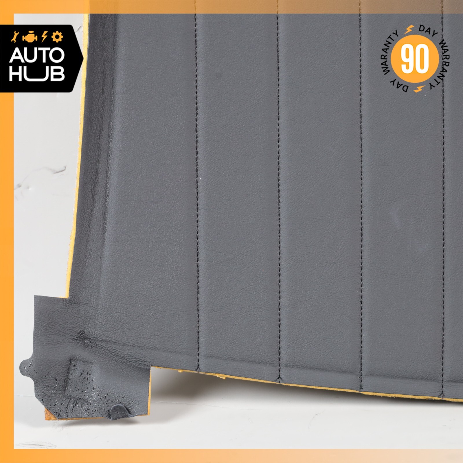 13-15 Aston Martin DB9 Roof Headliner Cover Trim Leather Black OEM 35k