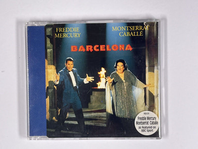 Queen Freddie Mercury CD Montserrat Caballé 4 Tracks Original Barcelona 1988