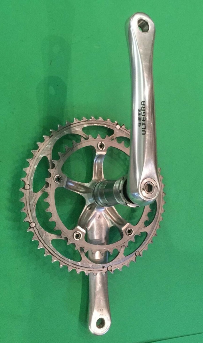 Vilebrequin Vélo Vintage Shimano Ultegra FC-6500 - 170 Mm 39/53T + Boîtier De Pédalier