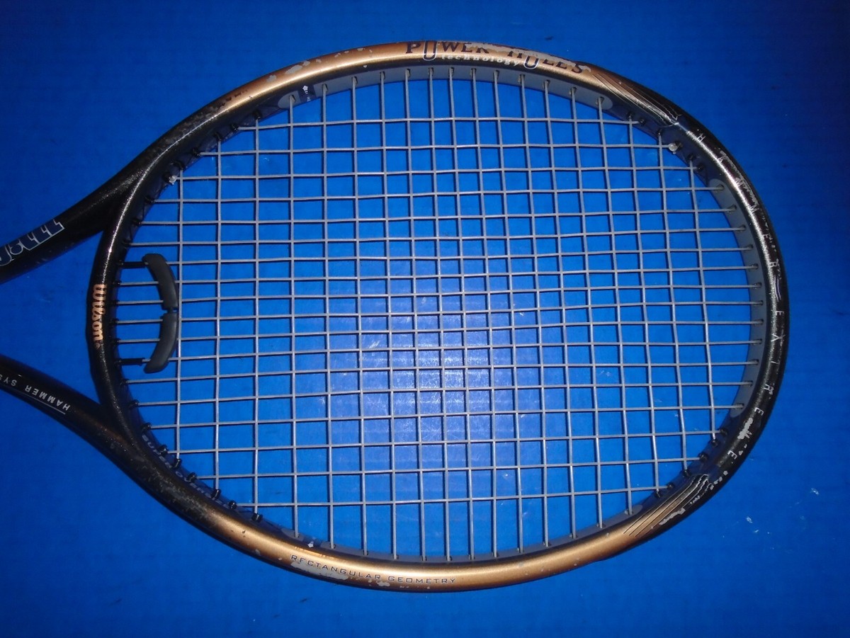 wilson - 中古 テニスラケット ウィルソン ハンマー 3.2 ストレッチ パワーホール 110 (G2)WILSON HAMMER 3.2 Stretch POWER HOLES 110 wilson - 中古 テニスラケット ウィルソン ハンマー 3.2