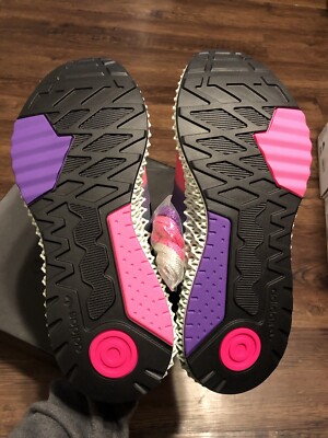 S♡m Adidas ZX 4000 4D SNS Sneakersnstuff Purple Pink Sneakers Sz