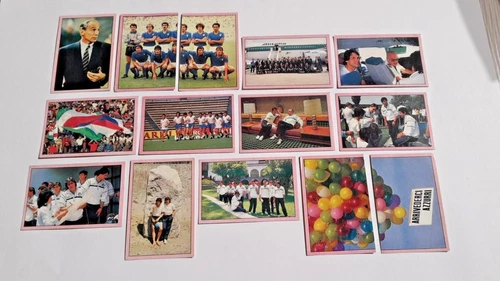 1985-86 ITALIA PER I MONDIALI Calciatori Panini SCEGLI ** figurina con velina **