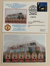 Manchester United V Dynamo Kiev 2000 Dawn First Day Cover