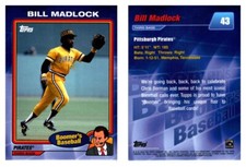 #43 Bill Madlock Pittsburgh Pirates 2024 Topps X  Chris Berman