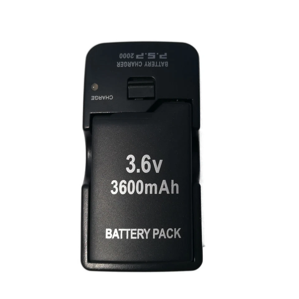 Nueva batería o cargador recargable de 3,6 V para Sony PSP-110 PSP-1001 PSP 1000 FAT Foto 3 de 4