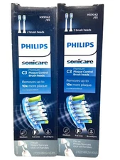 sonicare c3 premium plaque control brush heads 4 count scuffed packaging
