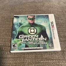 Nintendo 3DS DC Comics Green Lantern Rise of the Manhunters Video Game COMPLETE!