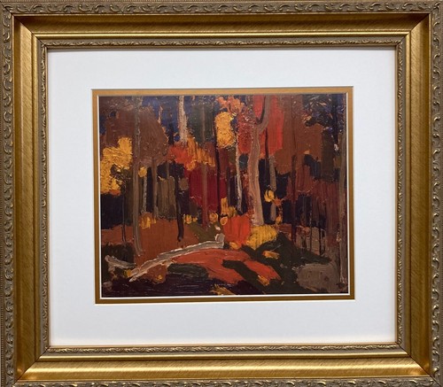 Tom Thomson " Autumn Colour 1915" CUSTOM FRAMED Art Impressionism - Picture 1 of 3