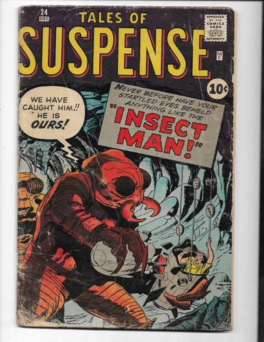 Tales Of Suspense 24 1961 Marvel Comics G/VG Stan Lee Steve Ditko Jack Kirby