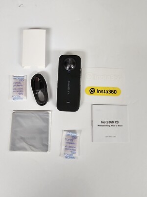 Insta360 X3 - Waterproof 360 Action Camera with 1/2'' 48MP Sensors, 5.7K 360