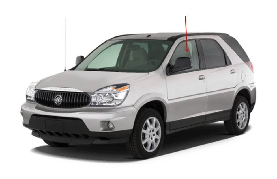 Fits 2006-2007 Buick Rendezvous Driver Left Front Door Window Glass Laminated Foto 2 de 4