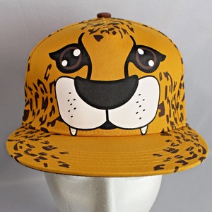 leopard ball cap
