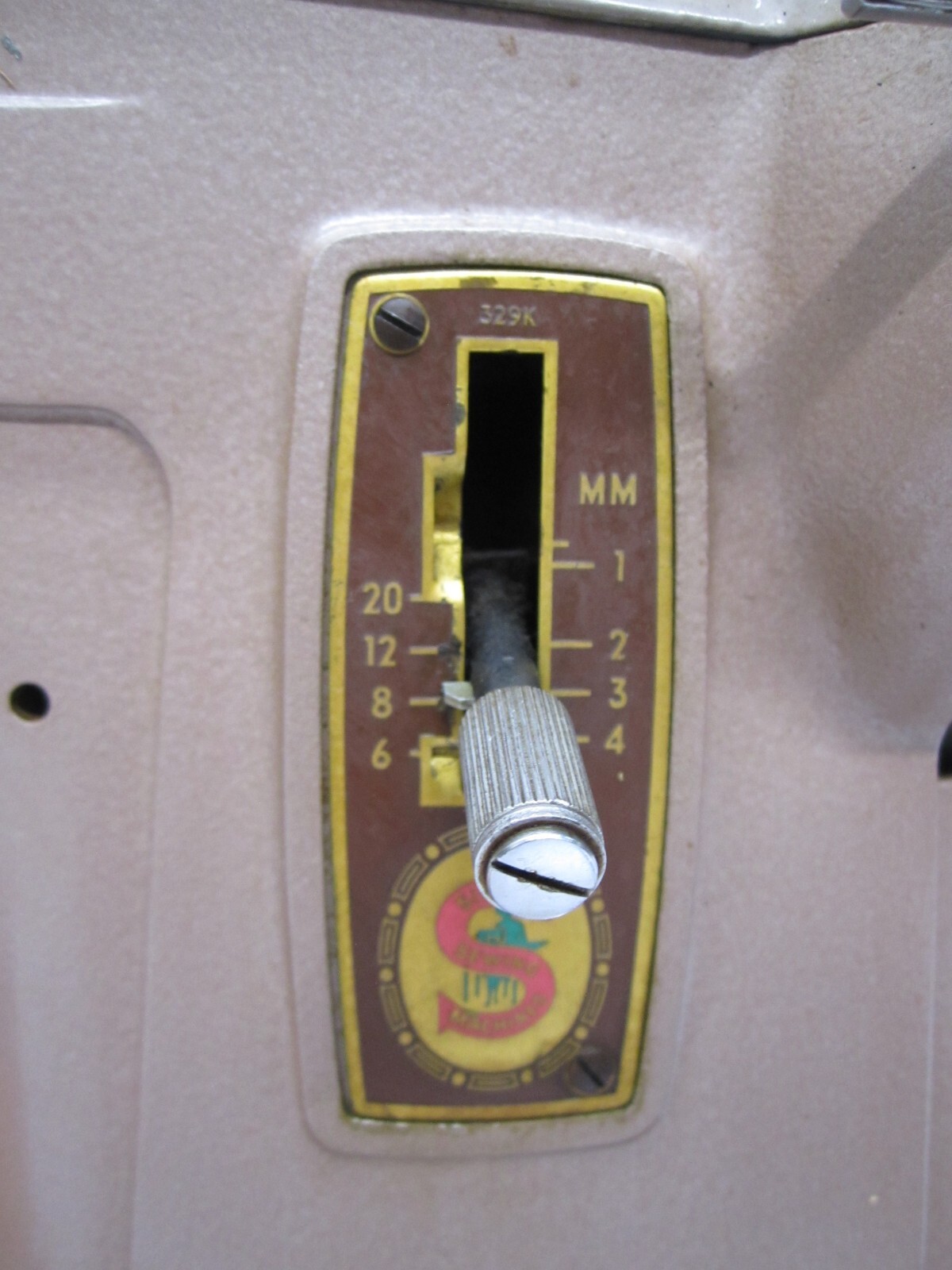 Vtg Singer StyleMate 329K Sewing Machine & Pedals Accessories Manual