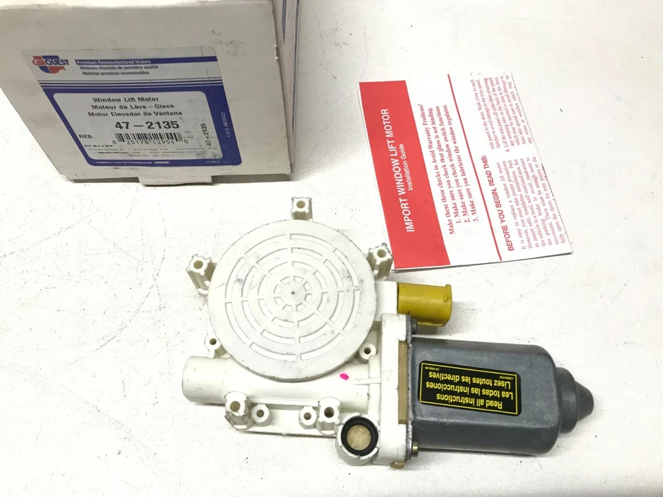 Motor Ventana Eléctrica Delantero Derecho,Trasero Izquierdo CARQUEST 47-2135 Reman 525i 528i M5 Z8 Foto 2 de 2