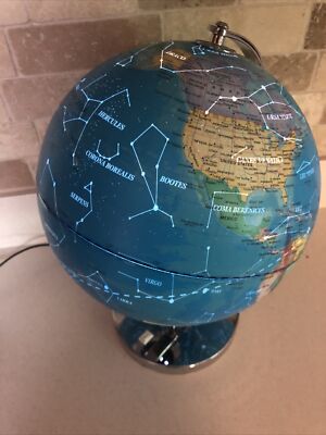 Repogle Astrology Stars Earth Land And Sea Night Globe 12