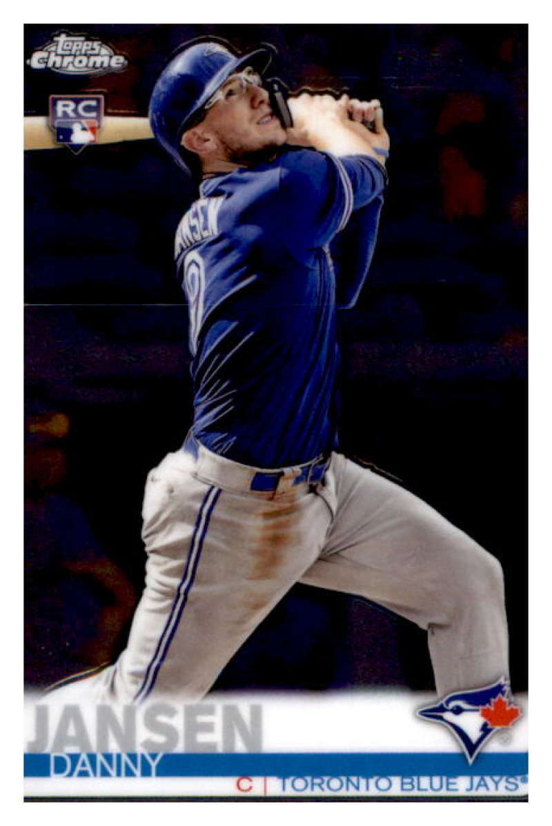 Danny Jansen 2019 Topps Chrome #35 RC Rookie Blue Jays