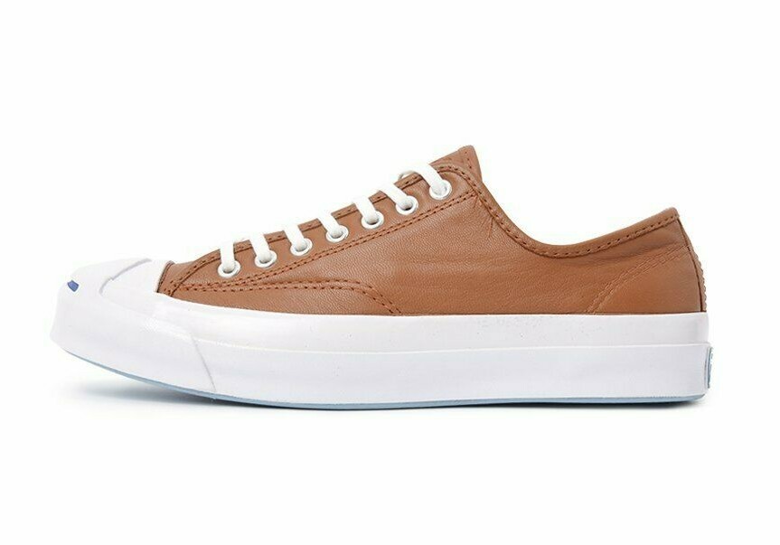 jack purcell brown leather shoes