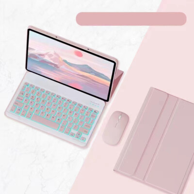 Wireless Bluetooth keyboard mouse suit mute Portable protective case Supportable