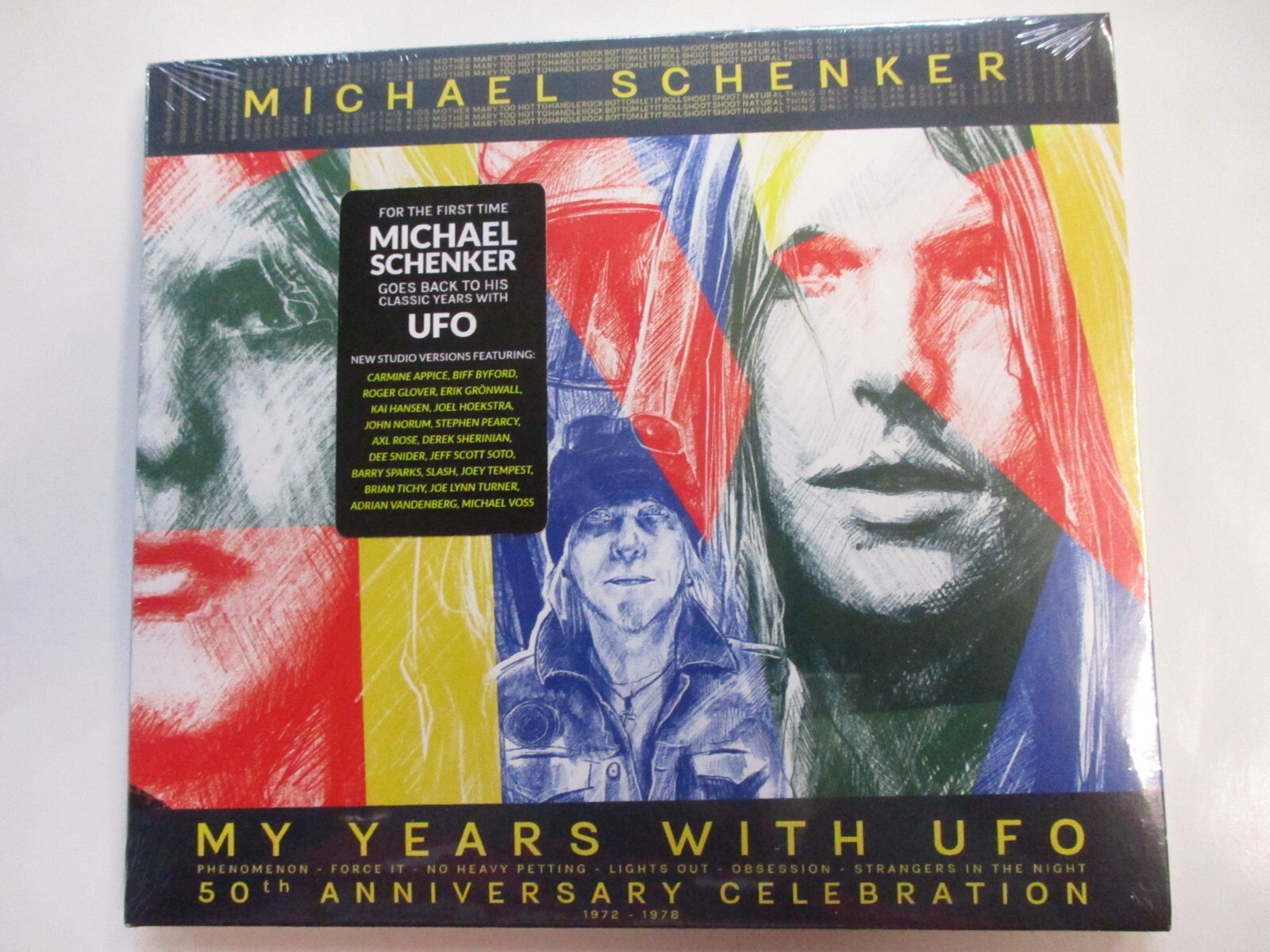 MSG - MY YEARS WITH UFO - CD DIGIPACK SIGILLATO 2024