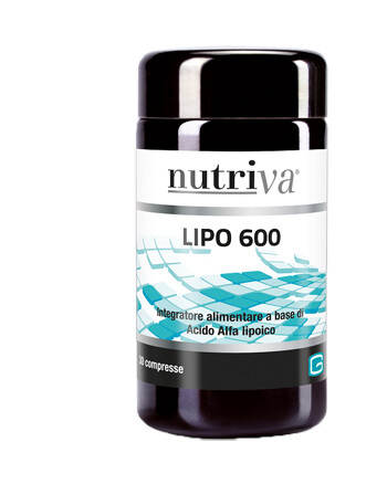 Nutriva Lipo 600 30 cpr: Integratore Acido Alfa Lipoico per Nervi e Metabolismo