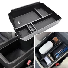 Fits 2018-2023 VW Atlas Center Console Organizer Armrest Storage Box Accessories