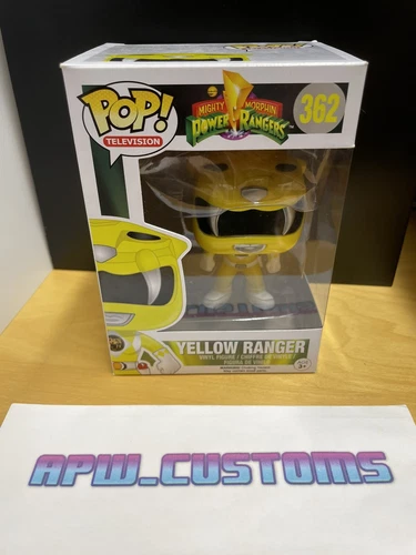 Power Rangers Funko POP! TV Yellow Ranger Vinyl Figure #362