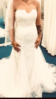 brautkleid gr.10 neu