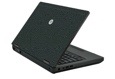 LEATHER Vinyl Lid Skin Cover Decal fits HP ProBook 6560b 6570b