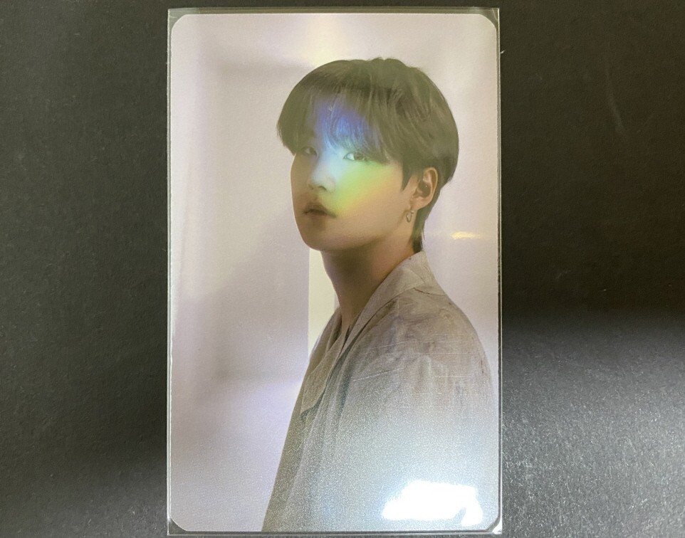 BTS proof ユニバ特典 ラキドロ SUGA トレカ BTS proof 展示会 ラキドロ 入場特典 トレカ SUGA ユンギ PROOF