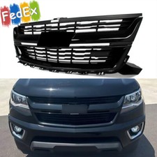 Fit For Chevrolet Colorado Z71 2015-2020 Front Upper Bumper Grille Gloss Black Fit For Chevrolet Colorado Z71 2015-2020 Front Upper Bumper Grille Gloss Black