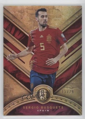 2019-20 Panini Gold Standard Fine 15/29 Sergio Busquets #49 07vd