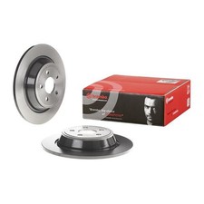 2X BREMBO BREMSSCHEIBEN 316mm VOLL HINTEN PASSEND FÜR FORD GALAXY S-MAX FORD