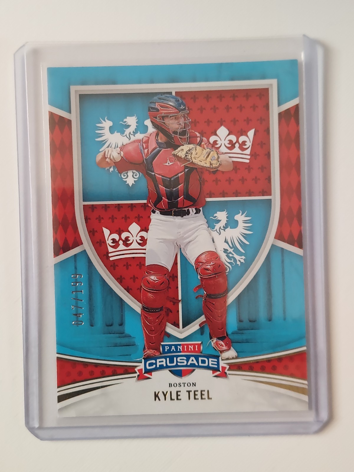 2024 Panini Crusade - Kyle Teel #83 Blue /199 (RC)