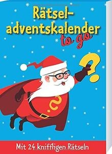 Rätseladventskalender to go 3: Mit 24 kniffligen Rätseln... | Buch | Zustand gut
