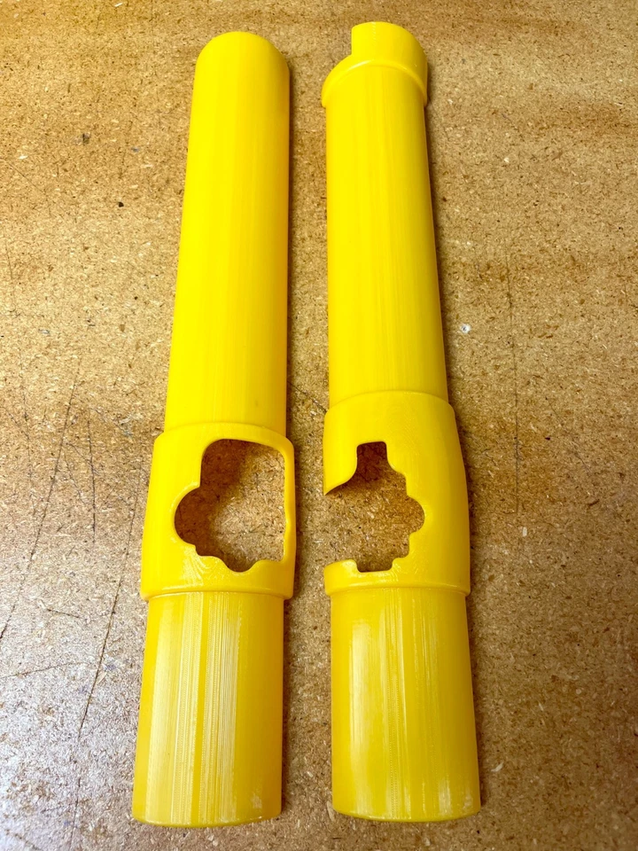 Protectores de horquilla de repuesto para Suzuki RM 1984-1989 51202-14500-163, 51202-14501-163 Foto 4 de 4