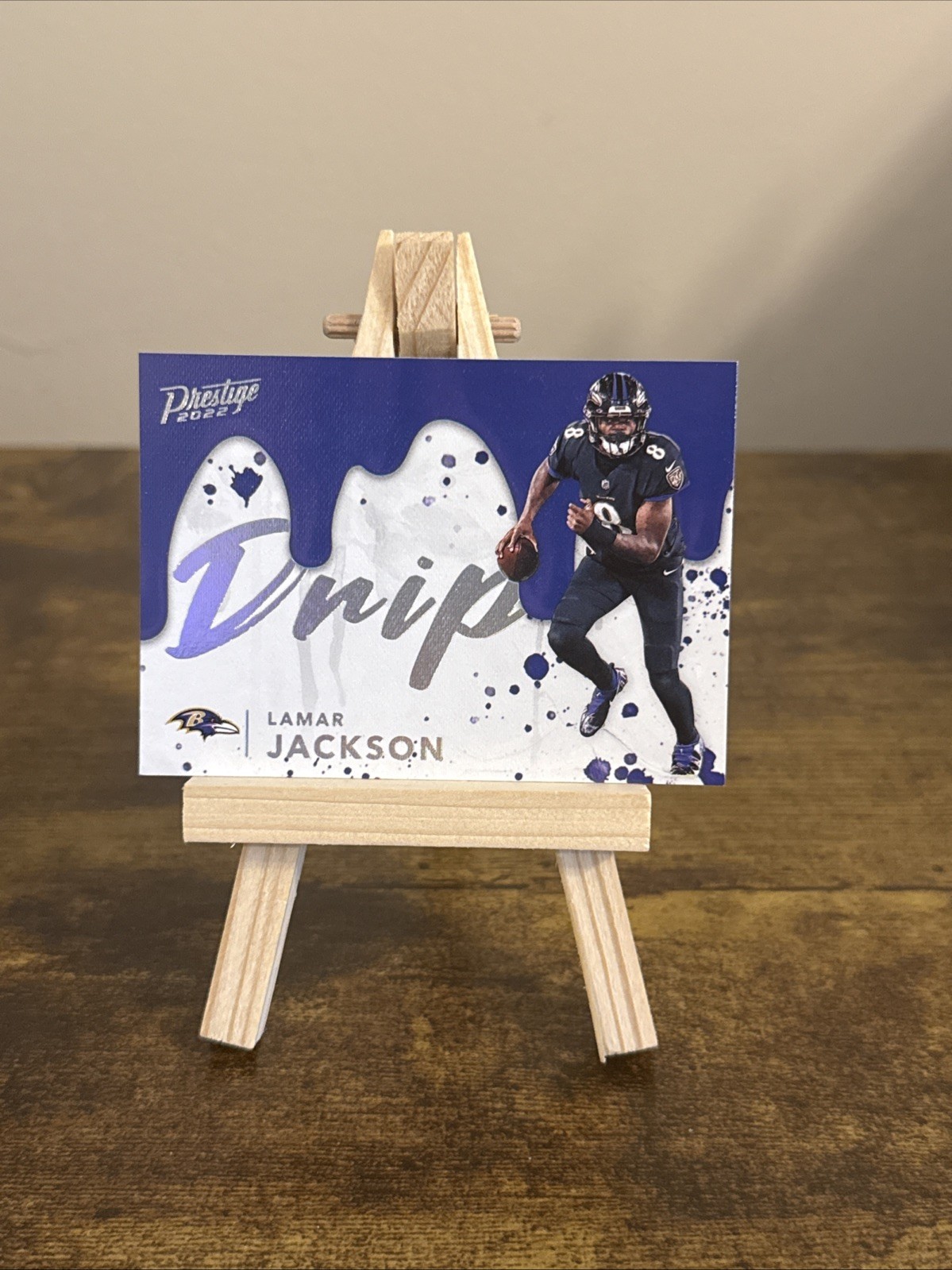 🔥2022 Panini Prestige #7 Lamar Jackson NFL DRIP SP RAVENS🔥