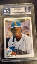 1990 Upper Deck - Ken Griffey Jr #156 c3g 8.5