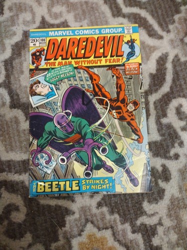 Marvel Comics Daredevil The Beetle Strikes by Night #108 Very Good Condition 