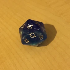 MTG - Edge of Eternities - Oversized D20 - spindown dice