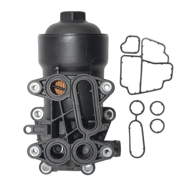 ÖLfiltergehäUse Schwarz FüR Audi A1 A3 A4 A5 A6 Q3 Q5 2.0 TDI 03L117021B-image