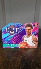 2024-25 Topps Finest - Debut Tyler Smith Purple Geometric Refractor /100 (RC)