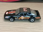Vintage Hot Wheels Blackwalls Chevrolet 350 Monte Carlo #3 Race Car 1988 Black