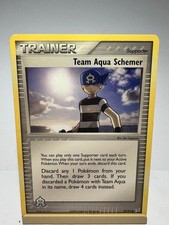 Team Aqua Schemer 69/95 Common Team Magma vs Team Aqua Pokemon Lightly Played