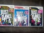 Just Dance 2 (Nintendo Wii, 2010) Just Dance 3, Just Dance 4