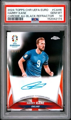 2024 Topps Chrome Harry Kane Refractor /10
